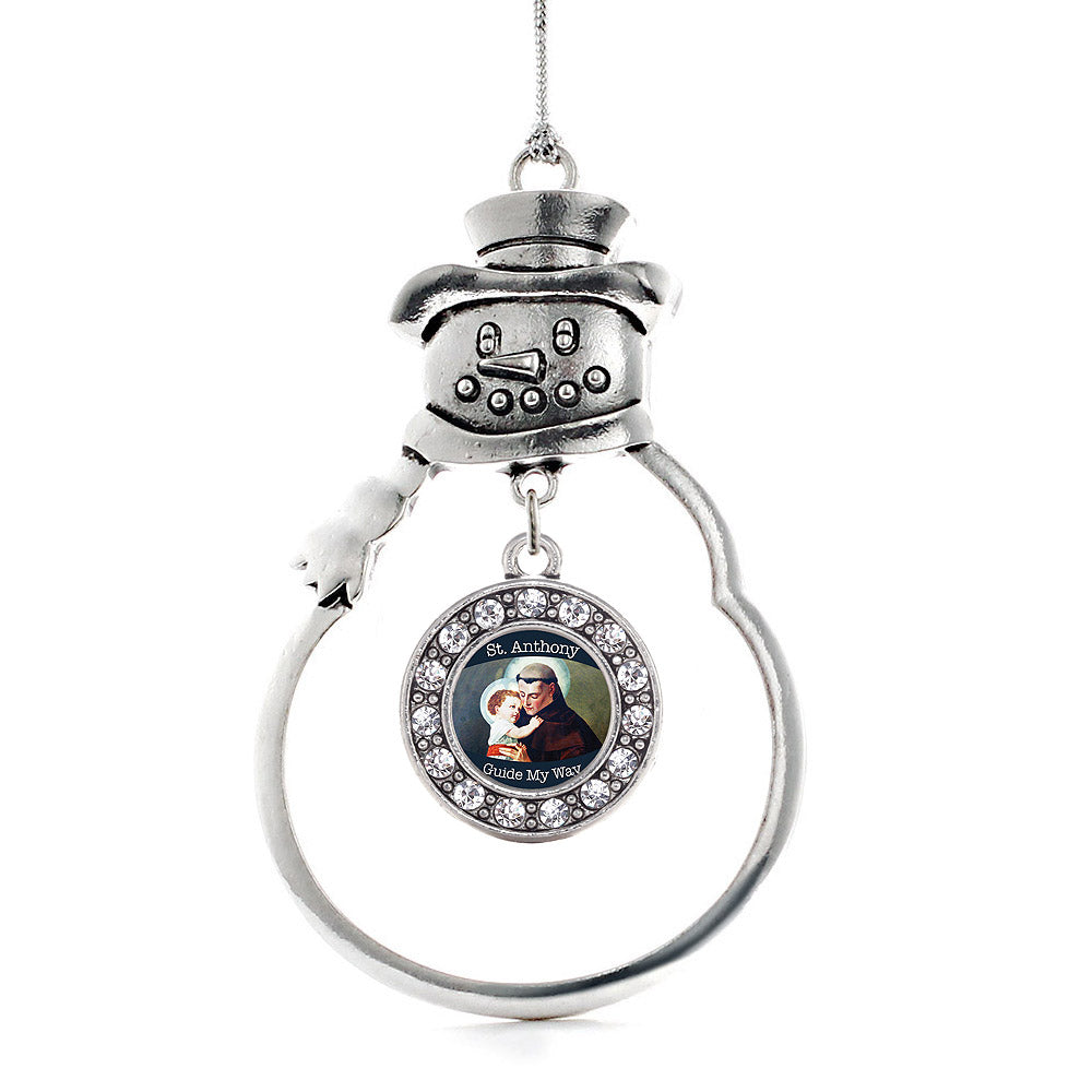 St. Anthony Circle Charm Christmas / Holiday Ornament