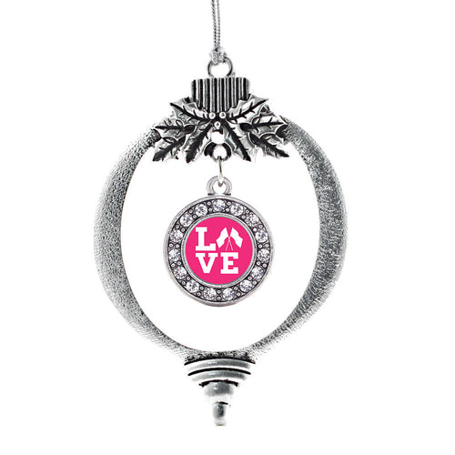 Color Guard Love Circle Charm Christmas / Holiday Ornament