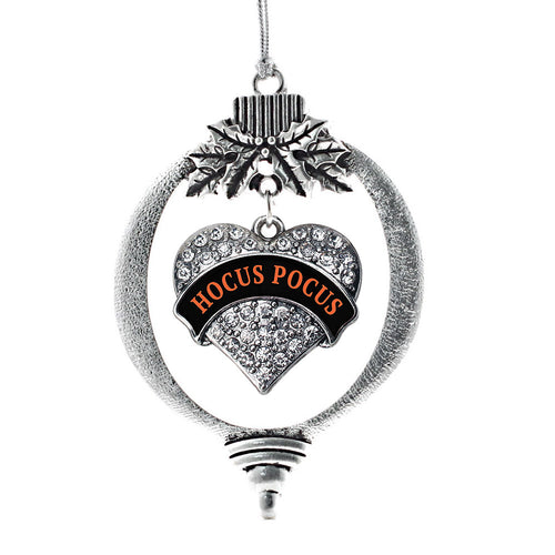 Hocus Pocus Pave Heart Charm Christmas / Holiday Ornament