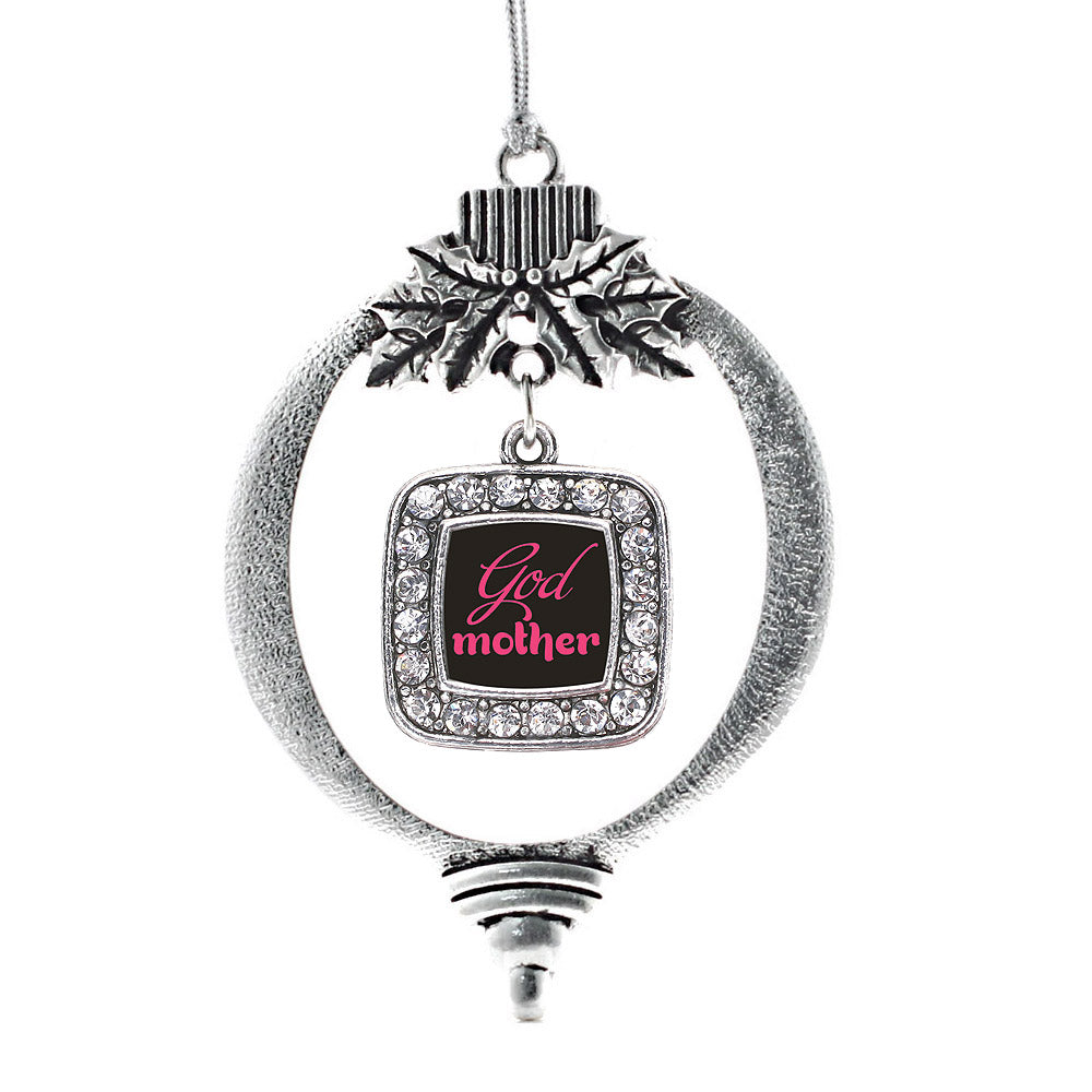 Godmother Square Charm Christmas / Holiday Ornament