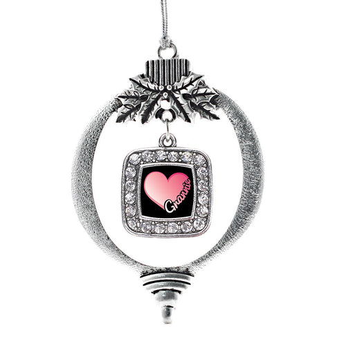 Grannie Square Charm Christmas / Holiday Ornament