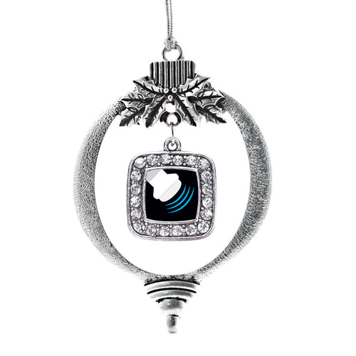 Sonographer Square Charm Christmas / Holiday Ornament