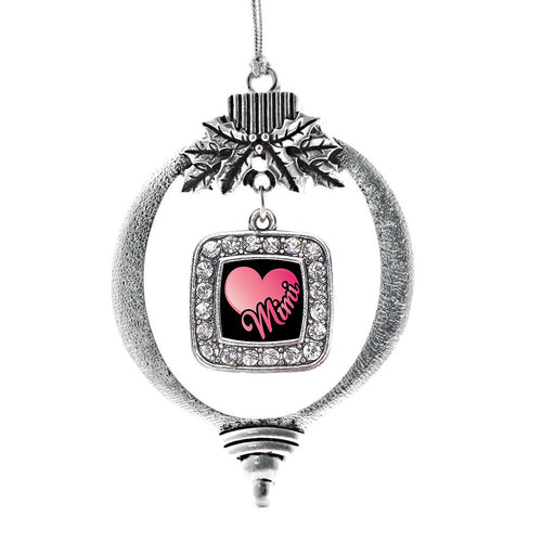 Mimi Square Charm Christmas / Holiday Ornament