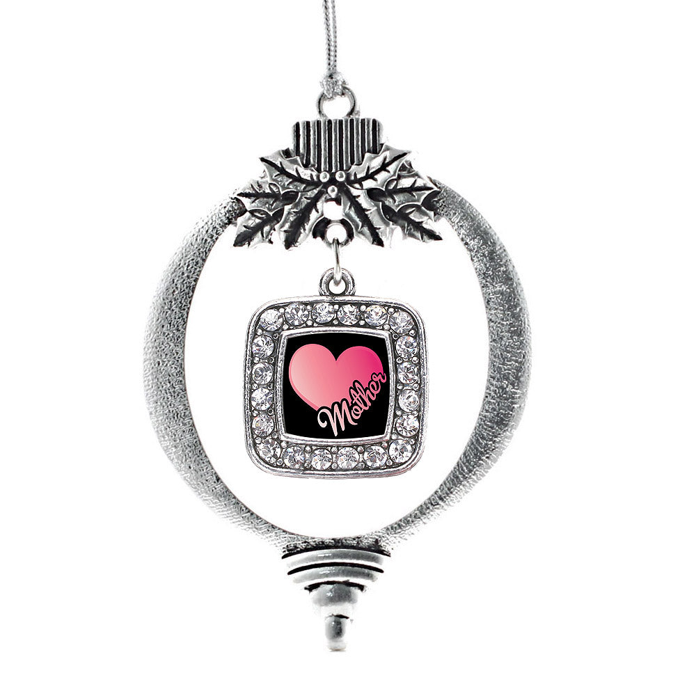 Mother Square Charm Christmas / Holiday Ornament