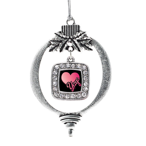 Yaya Square Charm Christmas / Holiday Ornament