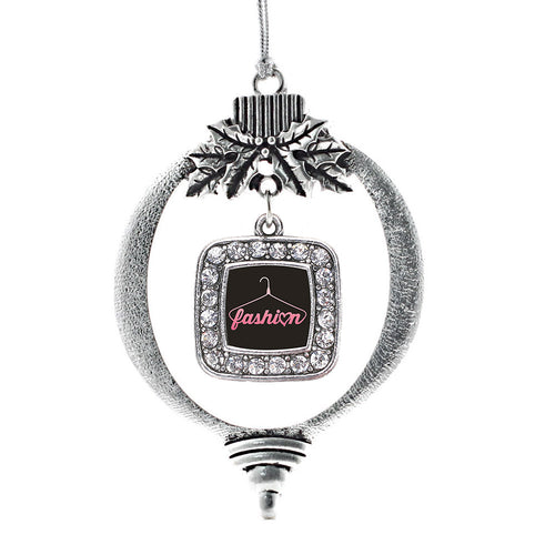Fashion Square Charm Christmas / Holiday Ornament