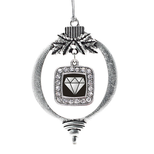 Diamond Square Charm Christmas / Holiday Ornament